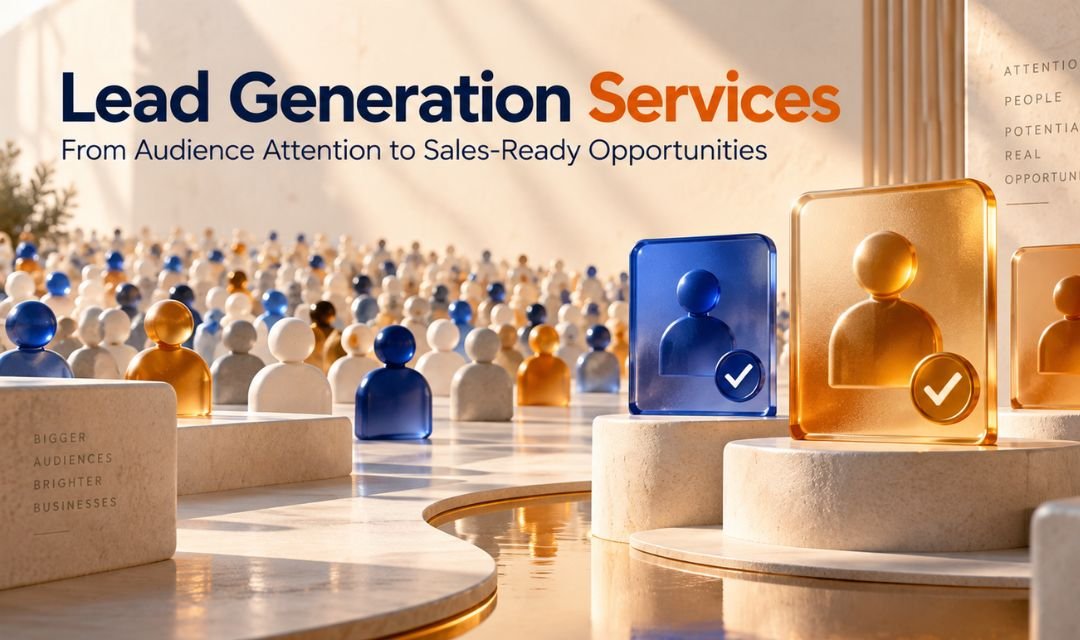 Lead Generation Services: From Audience Attention to Sales-Ready Opportunities