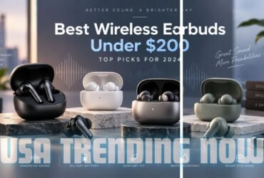 best wireless earbuds under 200 dollars 2024