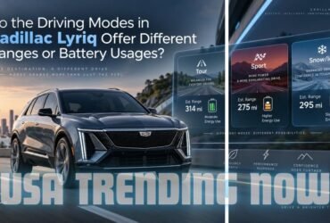 Do the Driving Modes in Cadillac Lyriq Offer Different Ranges or Battery Usages