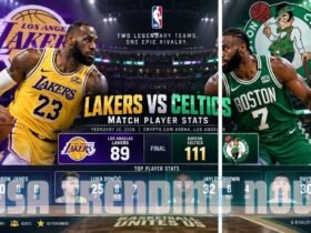 lakers vs celtics match player stats