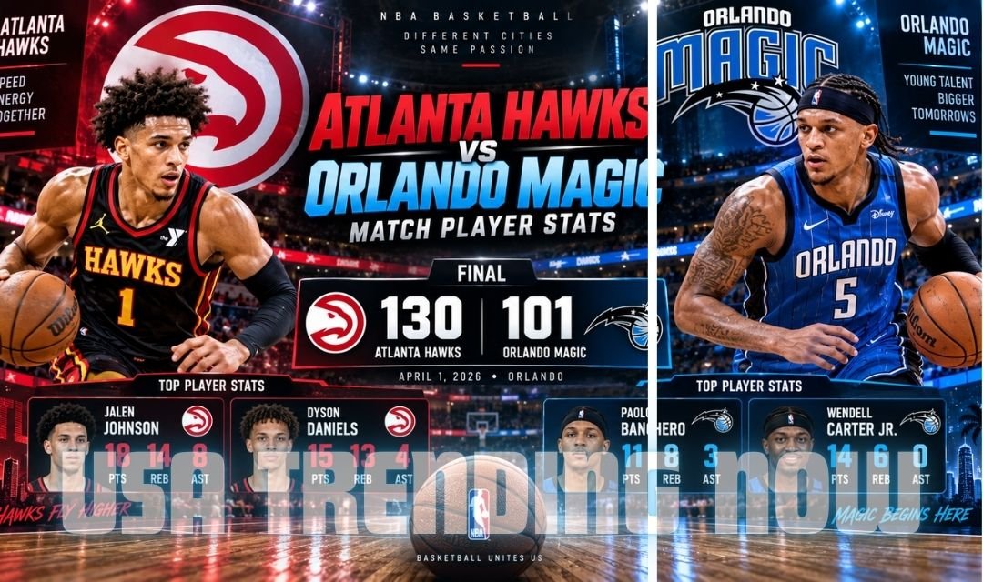atlanta hawks vs orlando magic match player stats