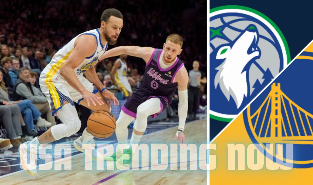 golden state warriors vs minnesota timberwolves match player stats