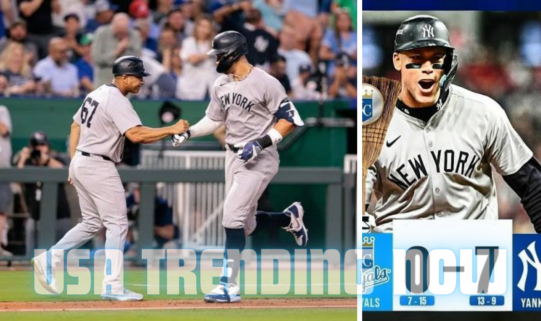 kansas city royals vs new york yankees match player stats