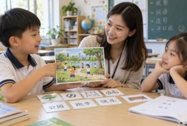 Make Chinese Oral Practice More Effective with Pictures